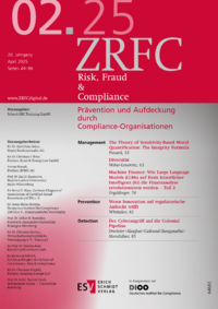 Dokument Risk, Fraud & Compliance Ausgabe 02 2025