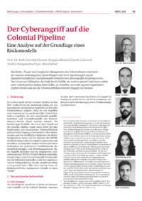 Dokument Der Cyberangriff auf die Colonial Pipeline
