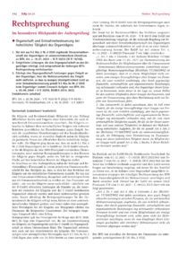 Dokument Organschaft und Entnahmebesteuerung bei hoheitlicher Tätigkeit des Organträgers