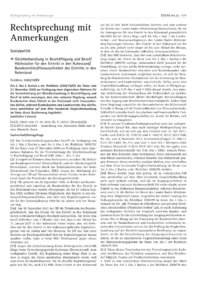 Dokument Gleichbehandlung in Beschäftigung und Beruf/Höchstalter für den Eintritt in den Ruhestand/Bundesrichter/Hinausschieben des Eintritts in den Ruhestand