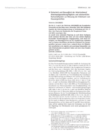 Dokument Sicherheit und Gesundheit der Arbeitnehmer/Arbeitszeitgestaltung/Tägliche und wöchentliche Ruhezeit/System zur Messung der Arbeitszeit von Hausangestellten