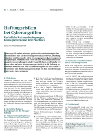 Dokument Haftungsrisiken bei Cyberangriffen