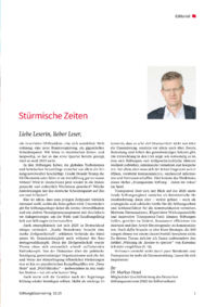 Dokument Stürmische Zeiten