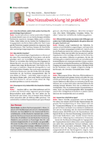 Dokument „Nachlassabwicklung ist praktisch“