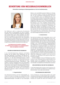 Dokument Bewertung von Nie&szlig;brauchsimmobilien