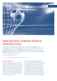 Dokument Beiläufiges Lernen durch Inputfluten