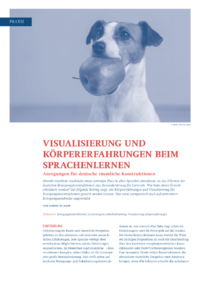 Dokument Visualisierung und Körpererfahrungen beim Sprachenlernen
