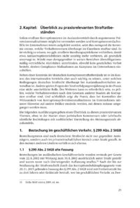 Dokument Überblick zu praxisrelevanten Straftatbeständen