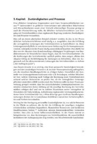 Dokument Zuständigkeiten und Prozesse