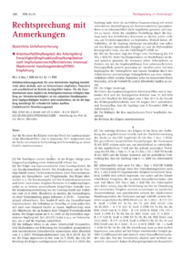 Dokument Arbeitsunfall/Impfangebot des Arbeitgebers/Freiwilligkeit/Impfreaktion/Impfkomplikation nach Impfschadensrecht/Betriebliches Interesse/Objektivierte Handlungstendenz/STIKO-Empfehlung