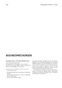 Dokument Personalbuch Arbeits- und Tarifrecht öffentlicher Dienst