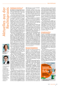 Dokument Aktuelles aus der Rechtspraxis