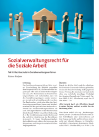 Dokument Sozialverwaltungsrecht für die Soziale Arbeit