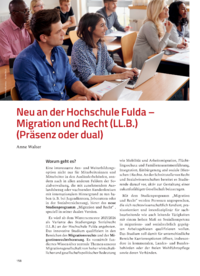 Dokument Neu an der Hochschule Fulda – Migration und Recht (LL.B.)  
(Präsenz oder dual)