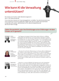 Dokument Wie kann KI die Verwaltung unterstützen?