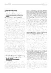 Dokument Rechtsprechung