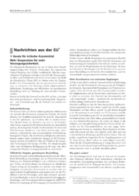 Dokument Nachrichten aus der EU