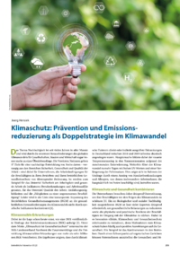 Dokument Klimaschutz: Prävention und Emissionsreduzierung als Doppelstrategie im Klimawandel