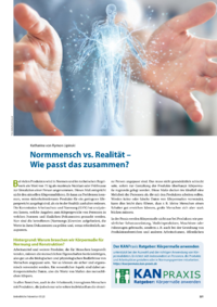 Dokument Normmensch vs. Realität – Wie passt das zusammen?