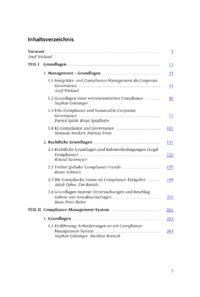 Dokument Inhaltsverzeichnis