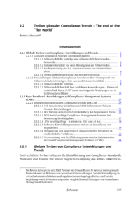 Dokument Treiber globaler Compliance-Trends – The end of the “flat world”