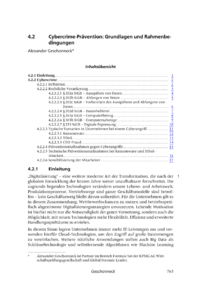 Dokument Cybercrime-Prävention: Grundlagen und Rahmenbedingungen