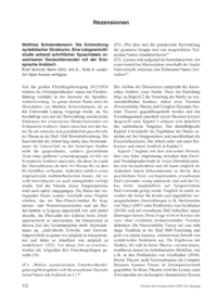 Dokument Matthias Schwendemann: Die Entwicklung syntaktischer Strukturen. Eine L&auml;ngsschnittstudie anhand schriftlicher Sprachdaten erwachsener Deutschlernender mit der Erstsprache Arabisch