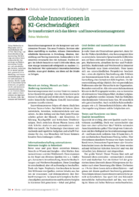 Dokument Globale Innovationen in KI-Geschwindigkeit
