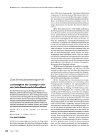 Dokument Zuständigkeit des Gesamtpersonalrats beim Bundesnachrichtendienst