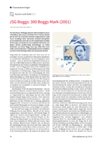 Dokument JSG Boggs: 300 Boggs Mark (2001)