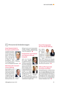Dokument Personen & Veränderungen