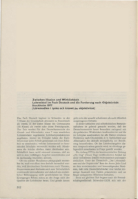 Dokument Zwischen Illusion und Wirklichkeit. Lehrmittel im Fach Deutsch und die Forderung nach Objektivität. Stockholm 1977 [Läremodlen i tyska och kravet pa objektivitet]