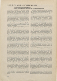 Dokument Wissenschaftliches Kolloquium an der Philologischen Fakultät der Universität Havanna