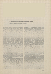 Dokument Zu den kommunikativen Bezügen des Satzes
