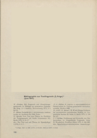 Dokument Bibliographie zur Textlinguistik (2. Folge) (Juni 1977)