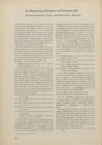 Dokument Zur Negierung im Deutschen und Polnischen (2)