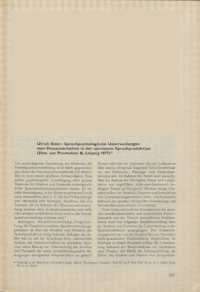 Dokument Ulrich Esser: Sprachpsychologische Untersuchungen zum Pausenverhalten in der spontanen Sprachproduktion (Diss. zur Promotion B, Leipzig 1977)