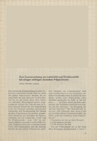 Dokument Zum Zusammenhang von Lokativität und Direktionalität bei einigen wichtigen deutschen Präpositionen