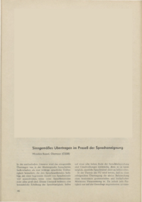 Dokument Sinngem&auml;&szlig;es &Uuml;bertragen im Proze&szlig; der Sprachaneignung
