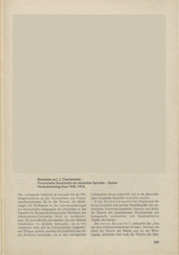 Dokument Rezension zu I. J. Charitonowa: Theoretische Grammatik der deutschen Sprache – Syntax, Hochschulverlag Kiew 1976, 179 S.