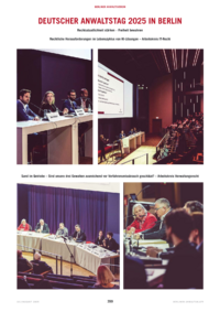 Dokument Deutscher Anwaltstag 2025 in Berlin
