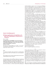 Dokument Pflegezulage/Familiäres Privileg/Erhöhung für Eltern bei Fremdpflege/Keine Ausdehnung auf Pflegeeltern §§ 35, 36 ABVG