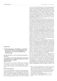 Dokument Gleichbehandlung in Beschäftigung und Beruf/Ehrenamtliche Richter und Staatsanwälte und Berufsrichter und -staatsanwälte/Befristete Arbeitsverträge