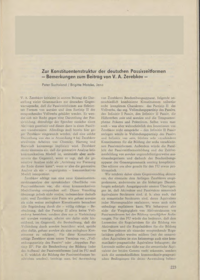 Dokument Zur Konstituentenstruktur der deutschen Passivzeitformen
