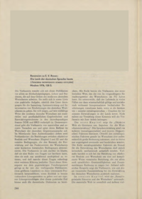 Dokument Rezension zu E. V. Rozen: Die Lexik der deutschen Sprache heute. Moskva 1976, 128 S.