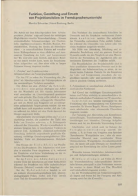 Dokument Funktion, Gestaltung und Einsatz von Projektionsfolien im Fremdsprachenunterricht