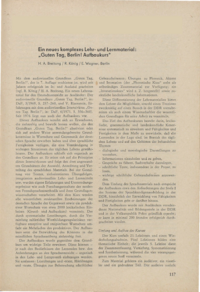 Dokument Ein neues komplexes Lehr- und Lernmaterial: &bdquo;Guten Tag, Berlin! Aufbaukurs&ldquo;