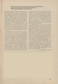 Dokument Rezension zu H.-J. Grimm: Probleme der semantischen Beschreibung deutscher Substantive f&uuml;r den Fremdsprachenunterricht. VEB Verlag Enzyklop&auml;die, Leipzig 1975, 49 S.