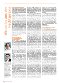 Dokument Aktuelles aus der Rechtspraxis