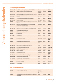 Dokument Veranstaltungskalender